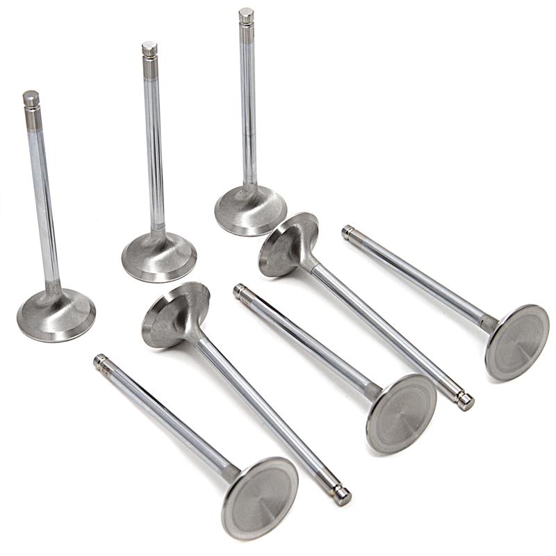 GSC P-D Subaru EJ205/EJ207/EJ257 32mm Head (STD) Chrome Polished Exhaust Valve - Set of 8