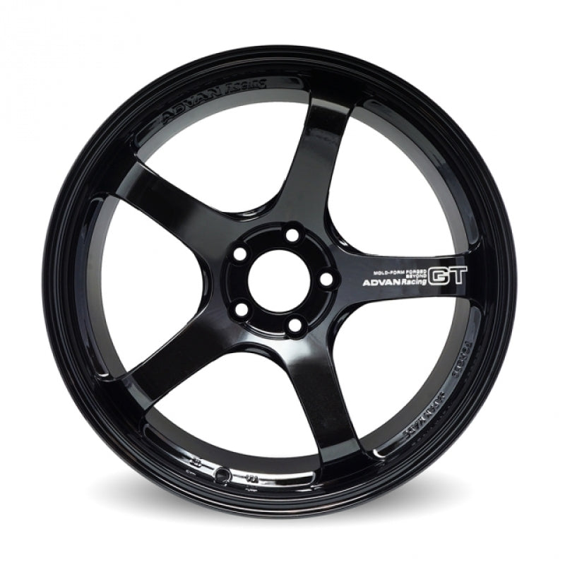 Advan GT Beyond 18x10.5 +24 5x114.3 Racing Titanium Black Wheel