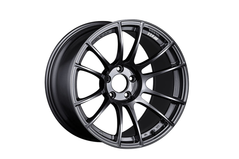 SSR GTX04 16x5 4x100 48mm Offset Dark Gunmetal Wheel