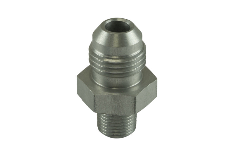 Turbosmart -6AN Flare to 1/8 NPT Male Straight - Clear