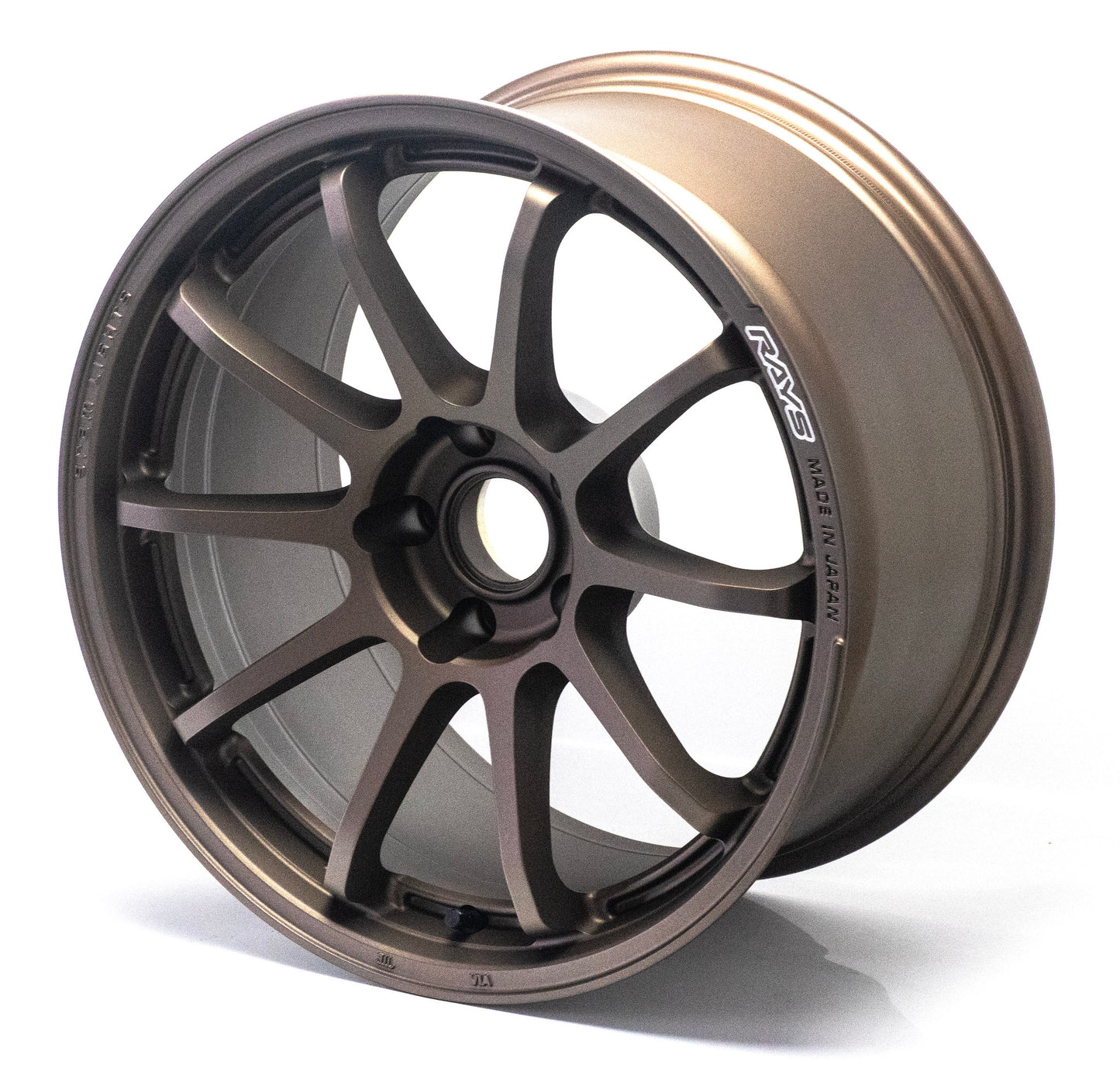 Gram Lights 57NR 18x9.5 +45 5-100 Dark Bronze Wheel