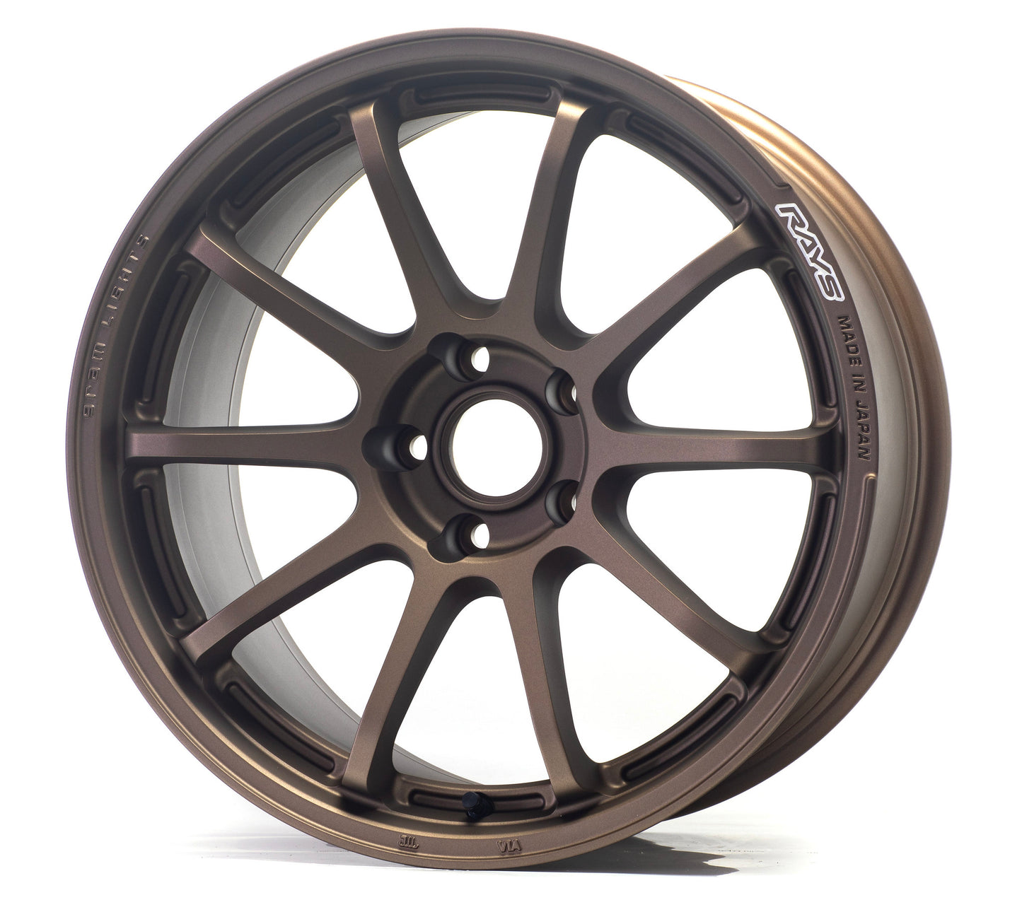 Gram Lights 57NR 18X9.5 +45 5-120 Dark Bronze Wheel