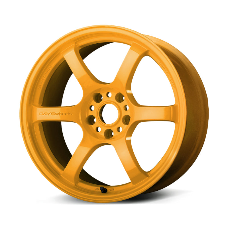 Gram Lights 57DR 18x9.5 +38 5x114.3 Mach Yellow