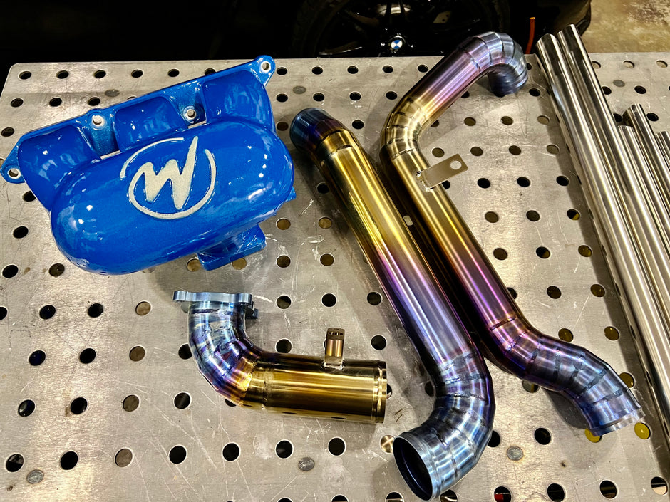 RK Titanium GR Corolla Throttle Body Inlet Elbow