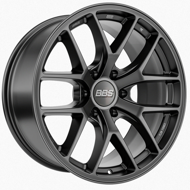 BBS TS-P 20x9in - 6x139.7 - 106.1 CB - ET0 - Satin Black Wheel