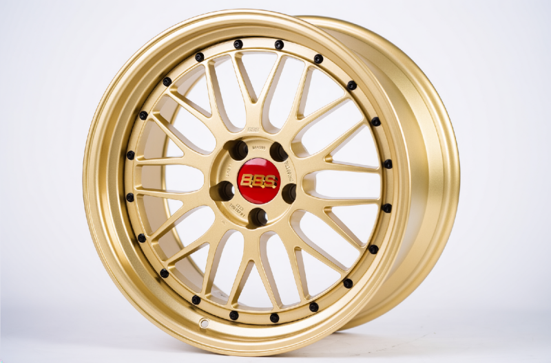 BBS LM 19x10 5x114.3 ET22 F1 Championship Edition Gold Wheel