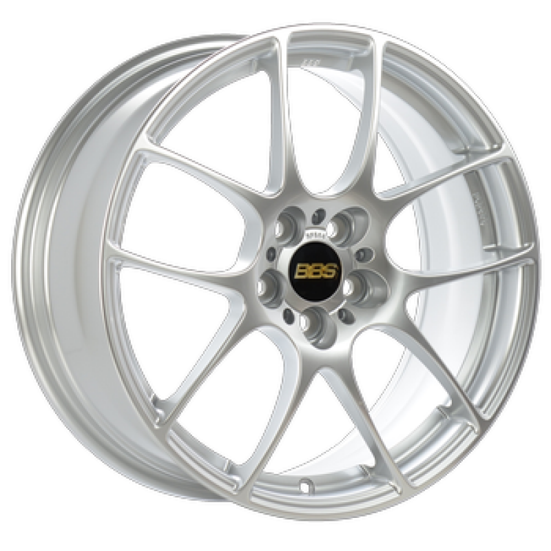 BBS RF 18x8 5x112 ET45 PFS Diamond Silver Wheel -82mm PFS/Clip Req
