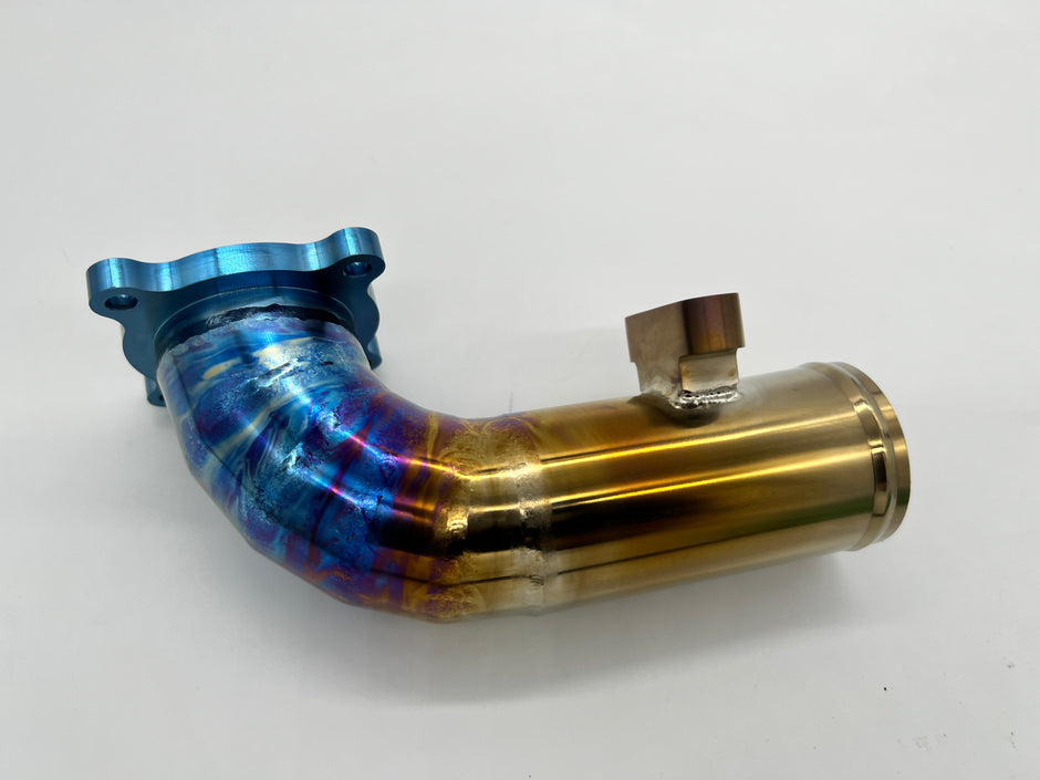RK Titanium GR Corolla Throttle Body Inlet Elbow