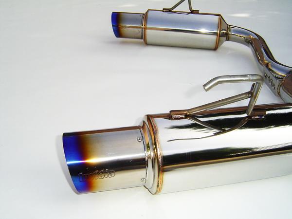 Invidia 00+ S2000 70mm Dual Titanium Tip Cat-back Exhaust