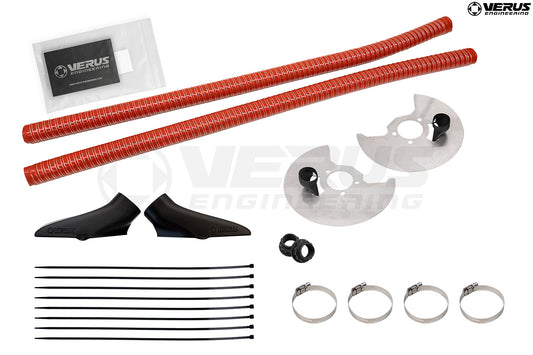 Verus Engineering Full Brake Cooling Kit - Toyota GR Corolla - With Axel Nuts