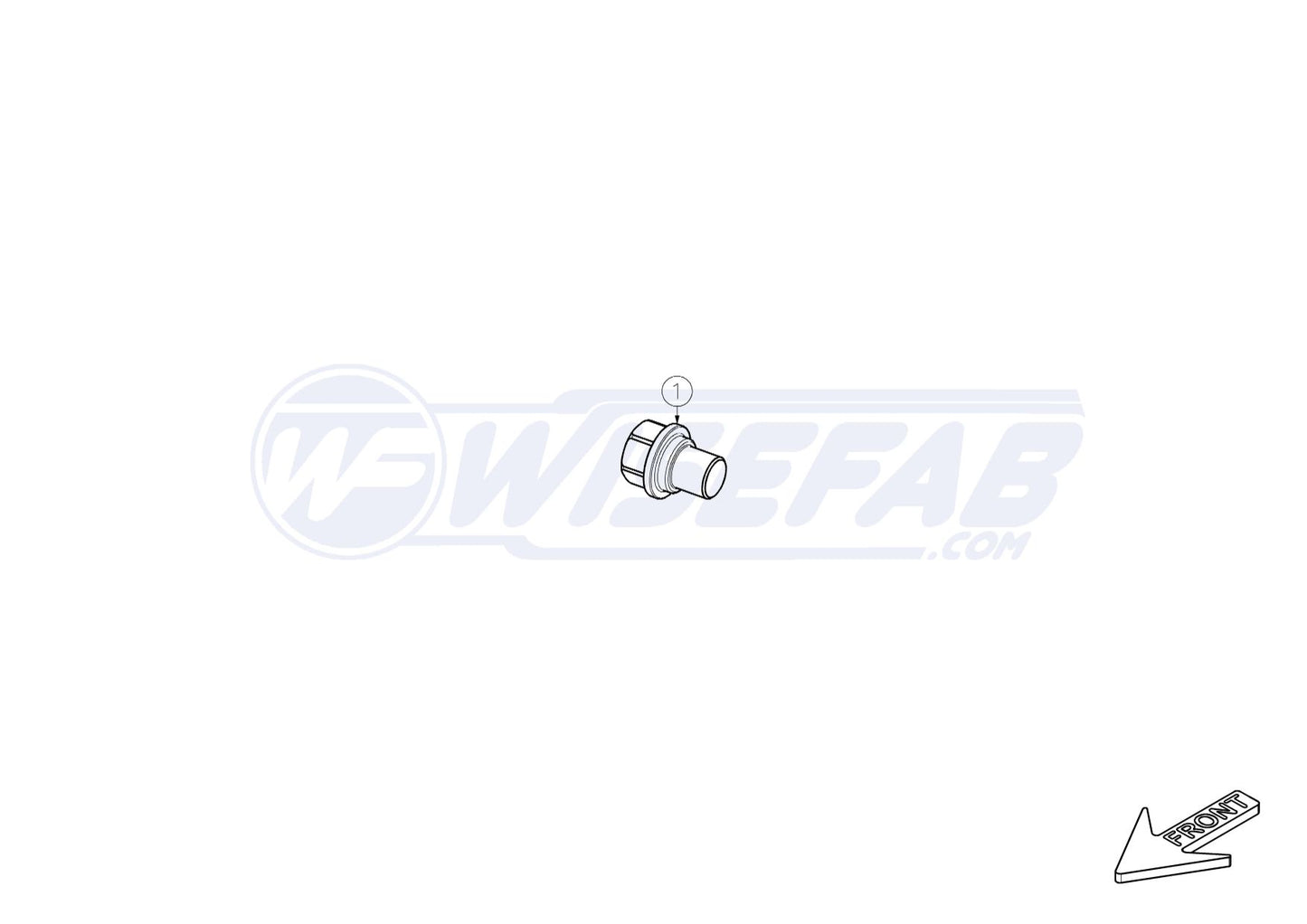 Wisefab Subaru Impreza 1992-2014 Front M20x1.5 Rack Extender Kit For 2015 MY Steering Rack