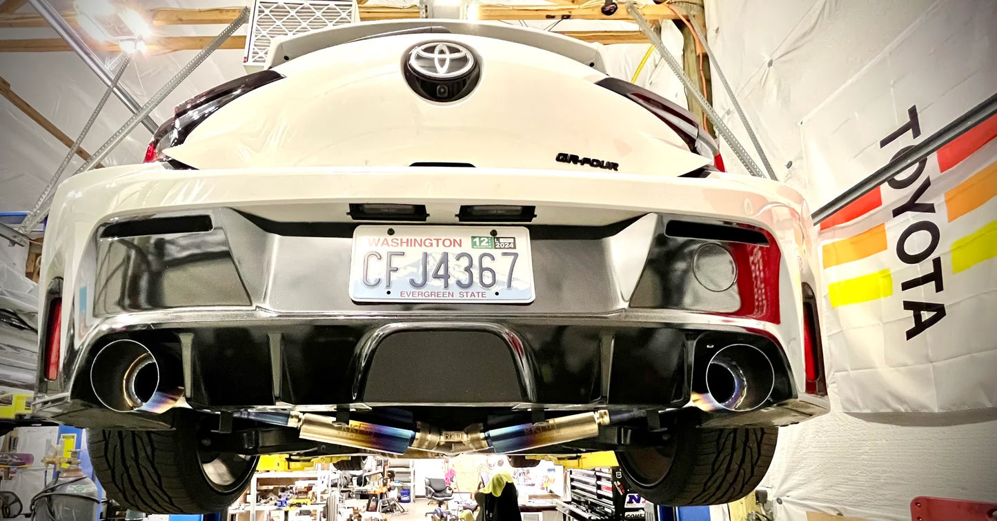 RK Titanium GR Corolla Signature Dual Exit Exhaust