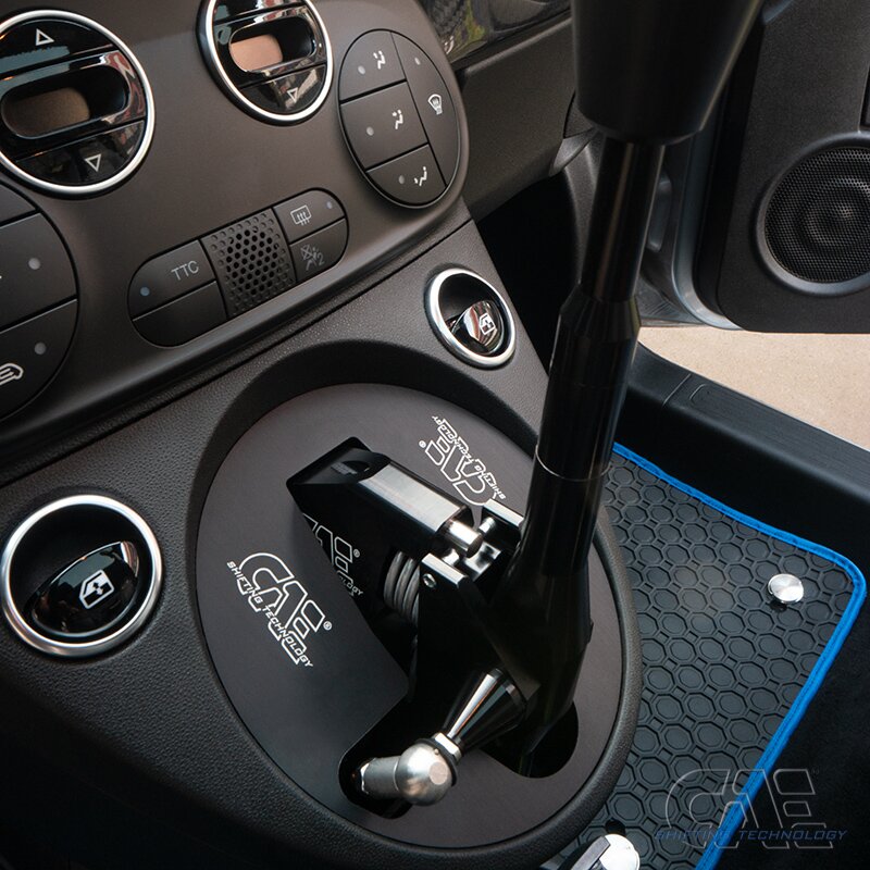 CAE Ultra Shifter for Fiat 500 Abarth Black Anodized