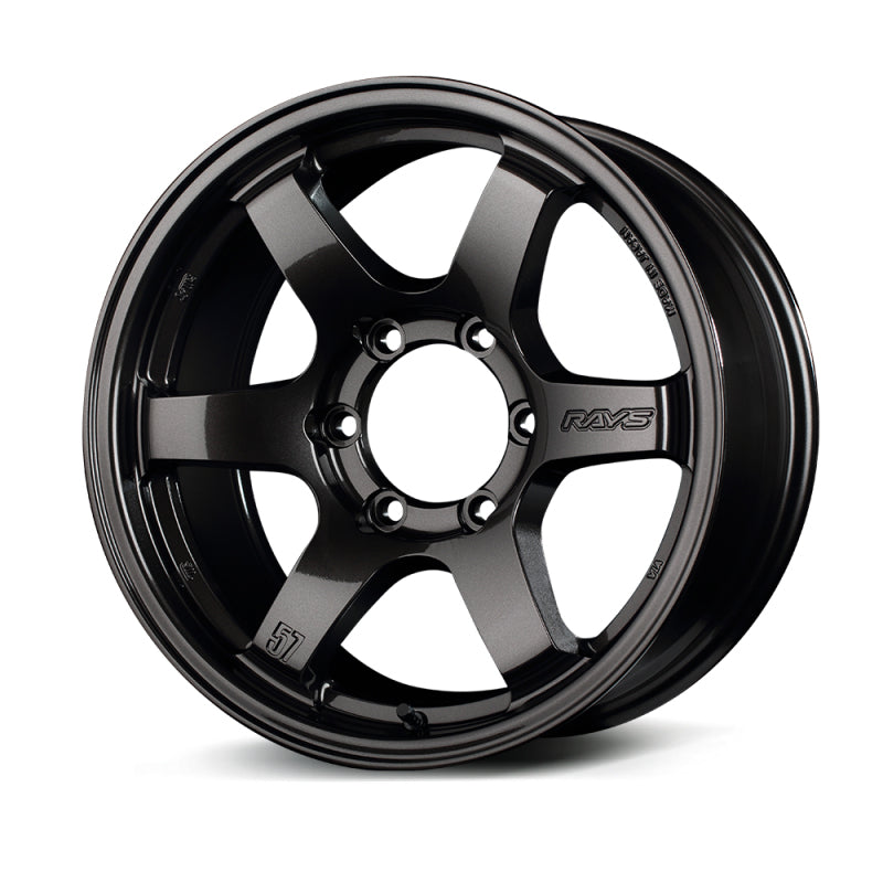 Gram Lights 57DR-X 16X8.5 +00 6x139.7 Super Dark Gunmetal