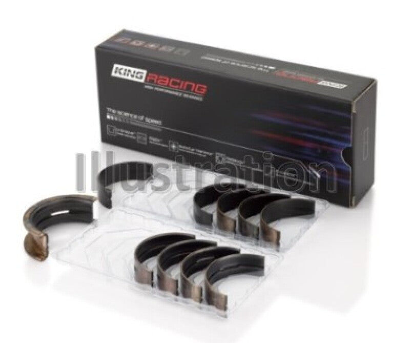 King GM Vortec/LS-Series Gen III/IV Crankshaft Main Bearing Set (Set of 10) - Size +.020mm