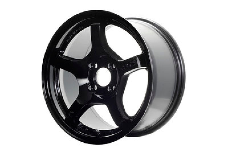 Gram Lights 57CR 15x8.0 +35 5x114.3 Glossy Black Wheel