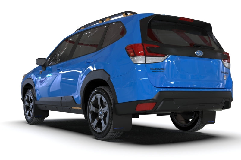 Rally Armor 22-24 Subaru Forester & Wilderness Black UR Mud Flap w/Red Logo