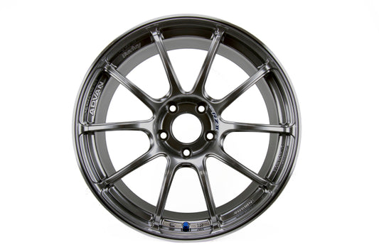 Advan RZII 19x9.0 +53 5x120 Racing Hyper Black Wheel
