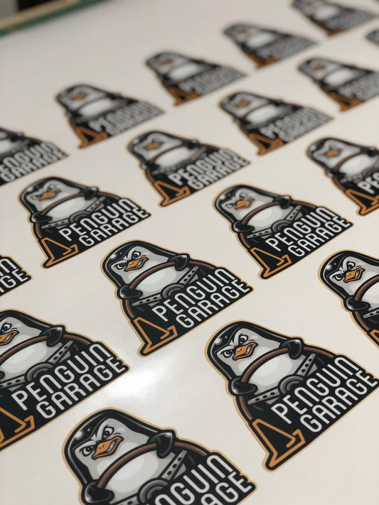 Angry Penguin Sticker