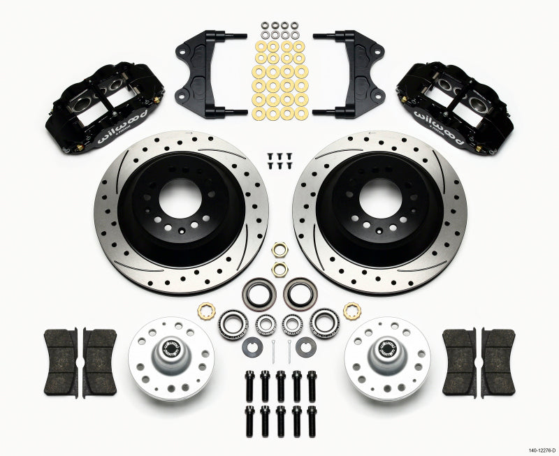 Wilwood Narrow Superlite 6R Front Hub Kit 12.88in Drilled 60-68 Ford / Mercury Full Size / Galaxie main image 0