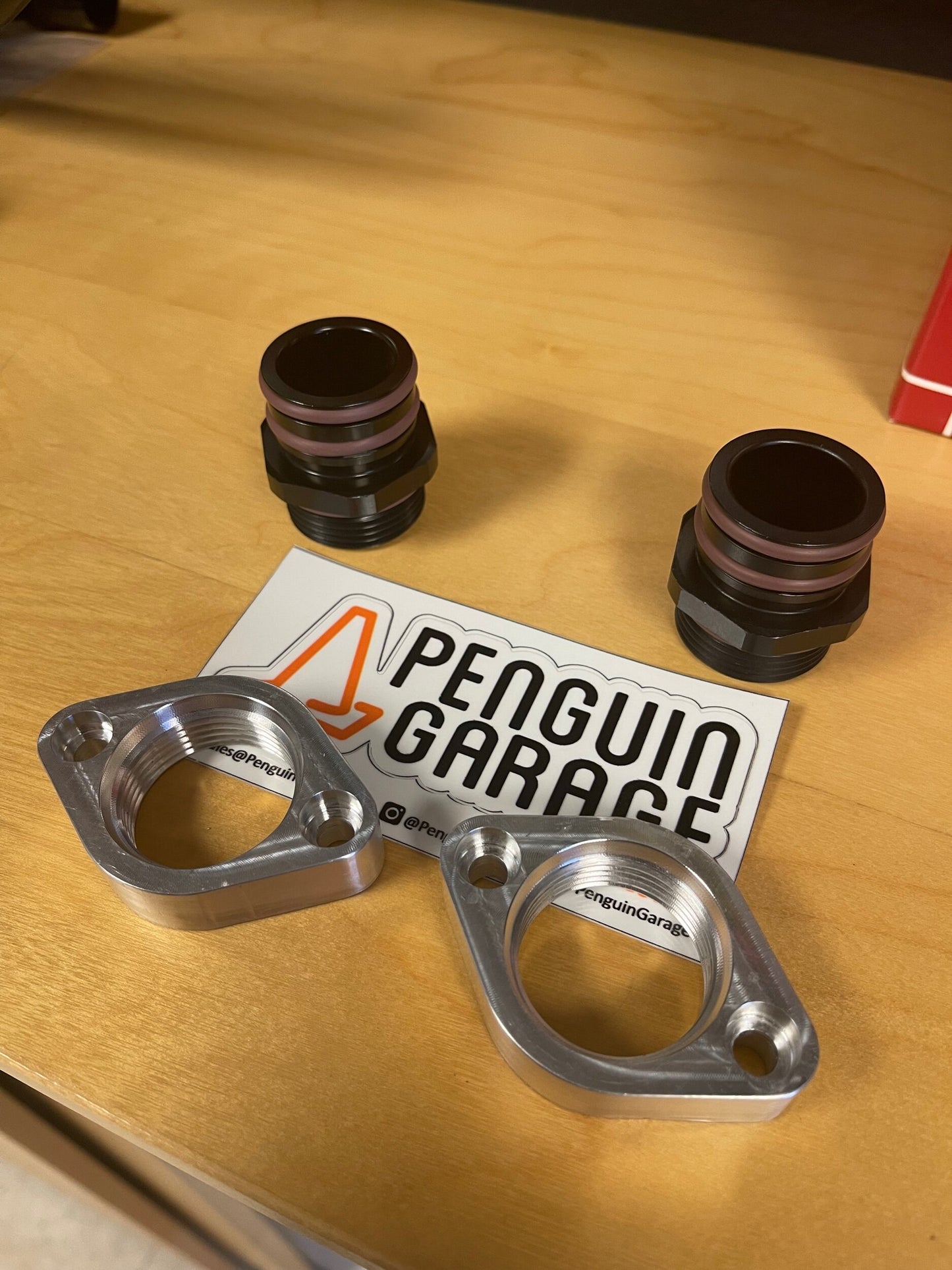 Penguin Garage EJ Coolant Crossover Delete ORB Adapters