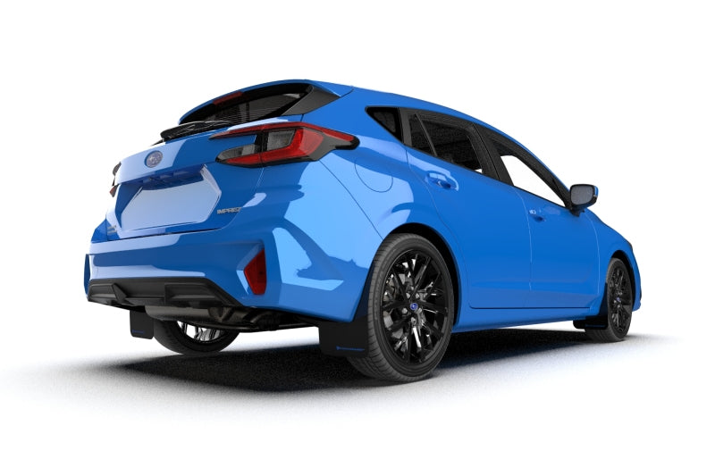 Rally Armor 24-25 Subaru Impreza Black UR Mud Flap w/ Grey Logo