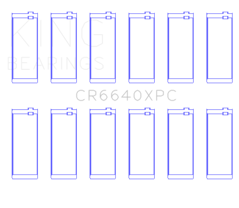 King BMW M20 & M50 2.0L/2.5L/2.7L Coated Performance Rod Bearing Set