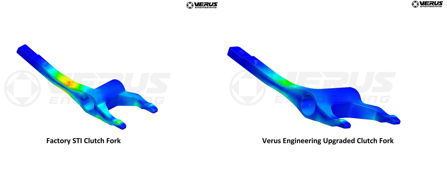 Verus Engineering Billet High-Strength Steel Clutch Fork - Subaru STI 2004 - 2020