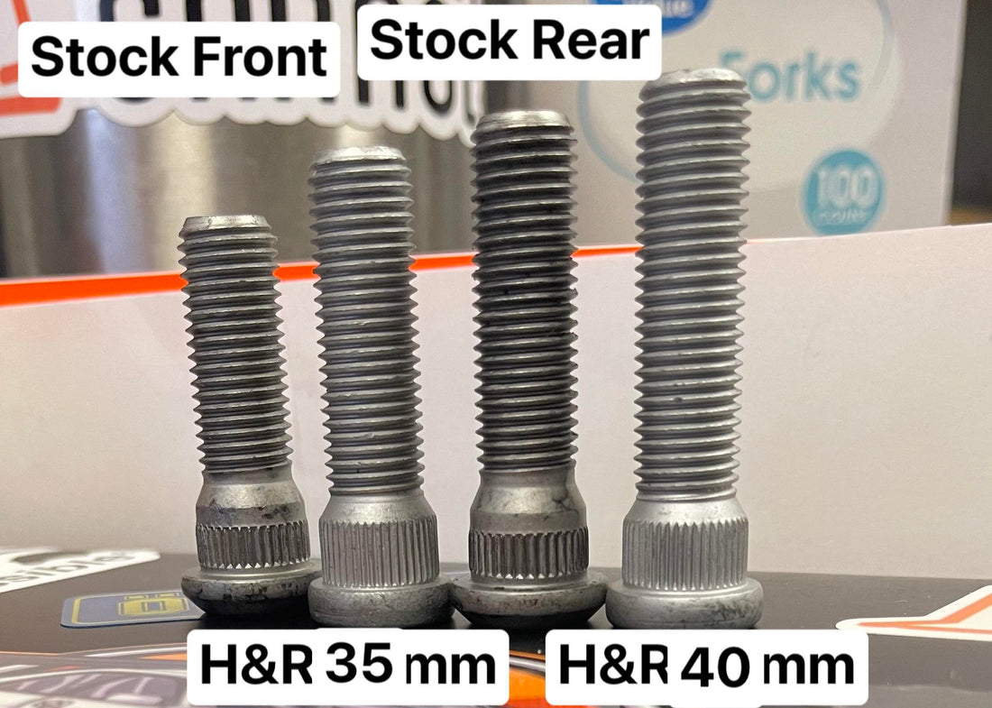 GR Corolla Wheel Studs Explained