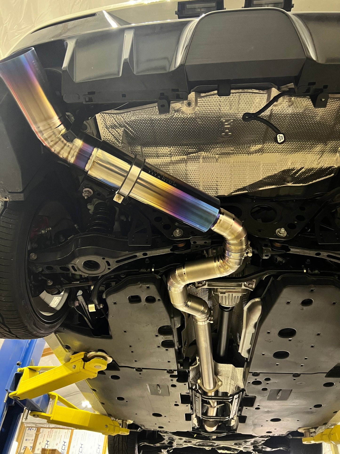 RK Titanium GRC Signature Single-Tip Driver Exit Exhaust