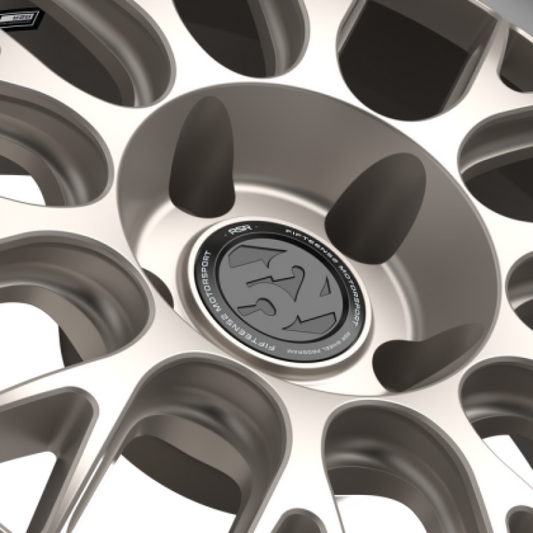 fifteen52 Holeshot RSR 19x8.5 5x112 42mm ET 57.1mm Center Bore White Gold Wheel