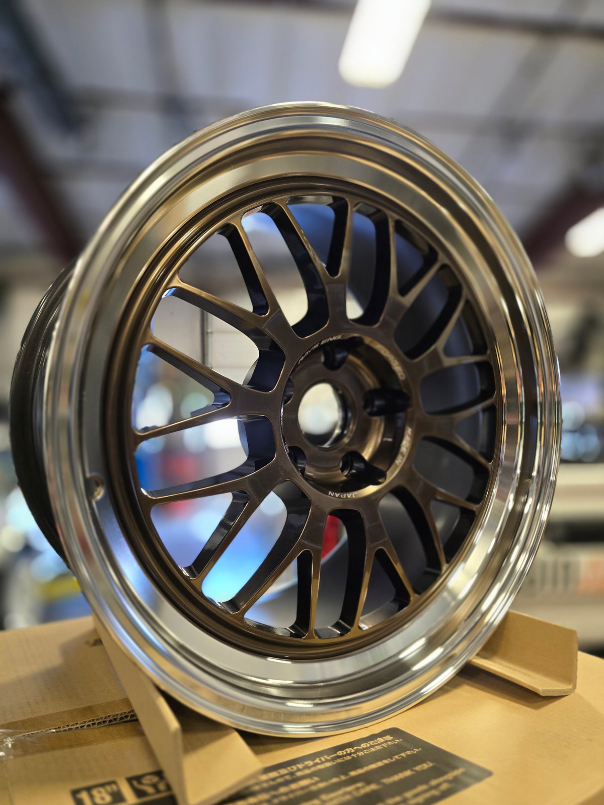 Volk Racing 21A Spec-SR 18x9.5 +20mm 5x114.3 Shining Bronze Set of 4