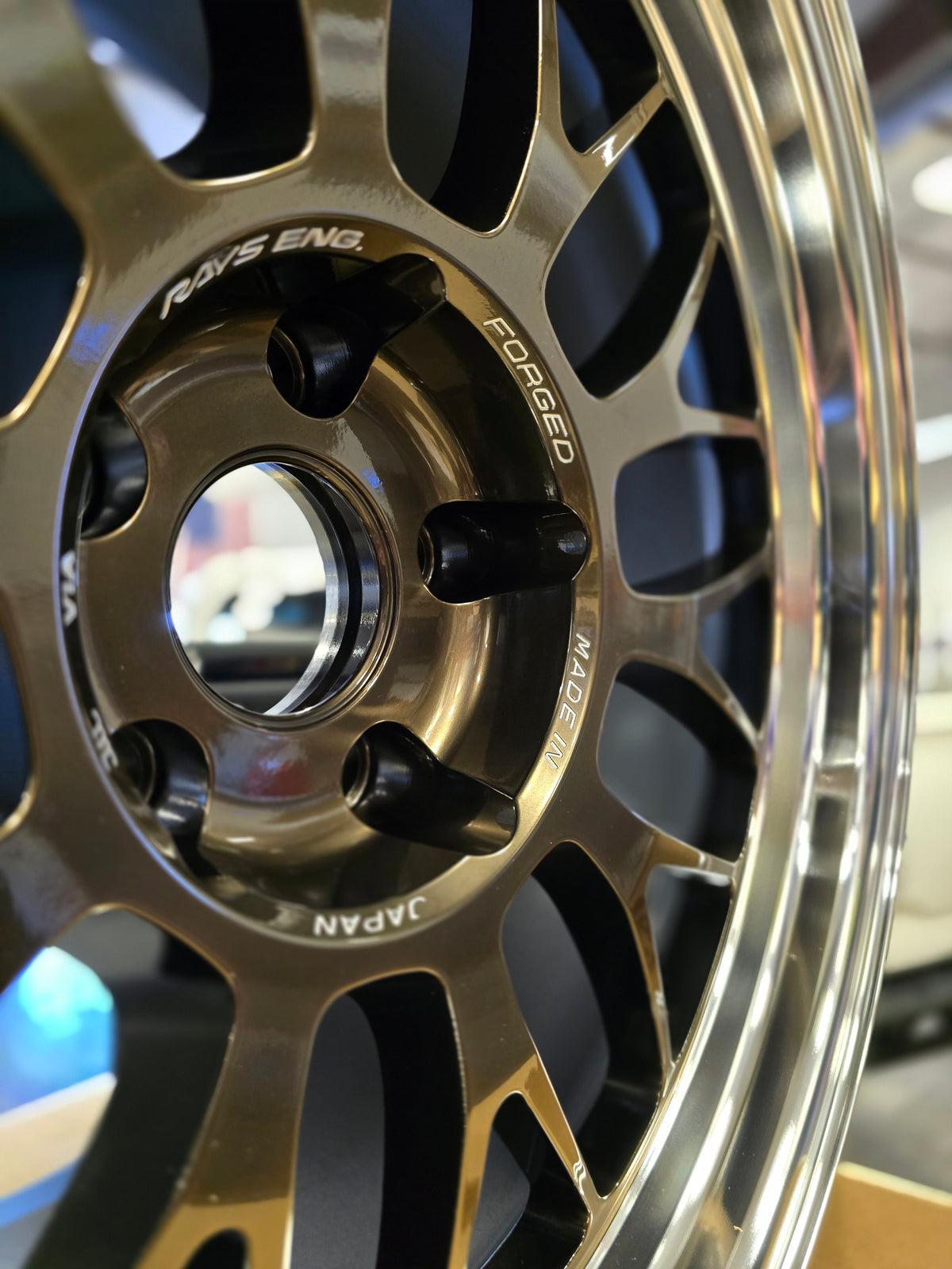Volk Racing 21A Spec-SR 18x9.5 +20mm 5x114.3 Shining Bronze Set of 4