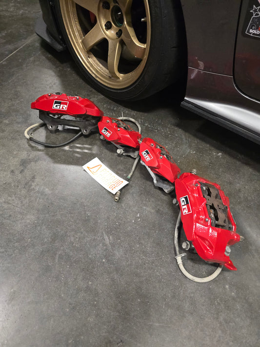 (USED): GR Corolla Brake Rotors, Pads, Calipers