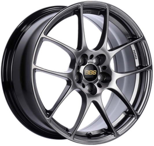 BBS RF - 17x7 / 4x100 / ET 38 (70mm PFS Required) - Diamond Black