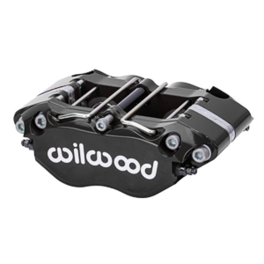 Wilwood Narrow Dynapro 4.75in Mount 1.12/1.12in Pistons .950in Disc - Black Caliper