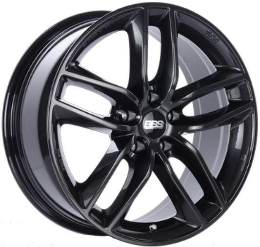 BBS SX 17x7.5 5x120 ET49 Crystal Black Wheel -72.5mm