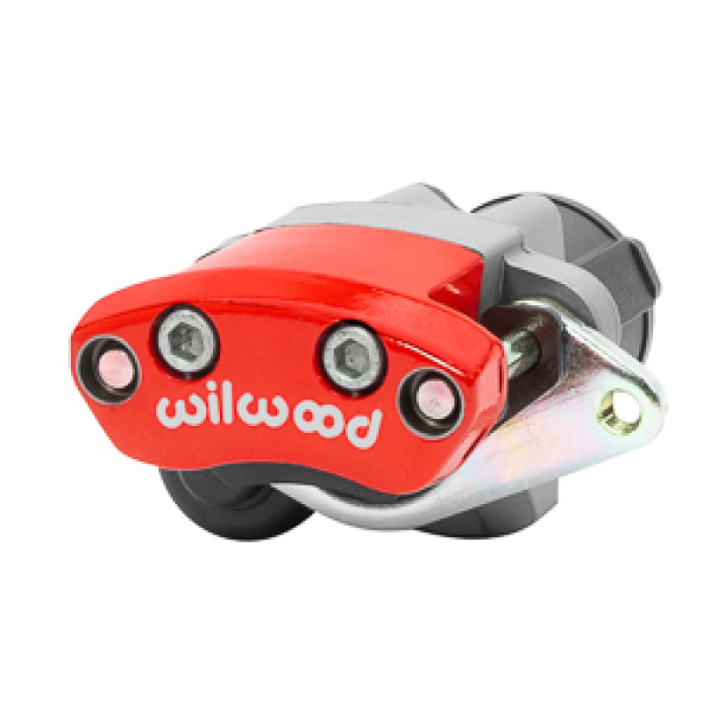 Wilwood Red Electric Parking Brake Caliper - 4.75in Bracket - 0.44-0.61in - Right