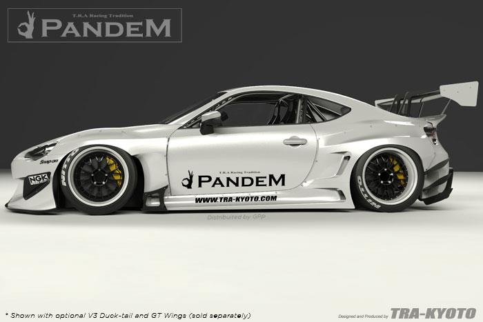 GReddy Scion FR-S Pandem Wide Body V3 Side Canards