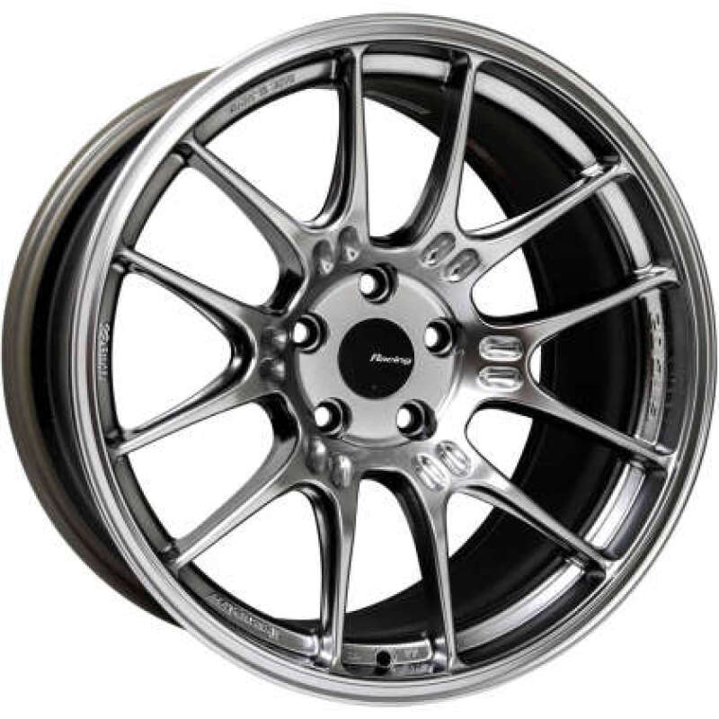 Enkei GTC02 17x7.5 5x100 38mm Offset 75mm Bore Hyper Silver Wheel