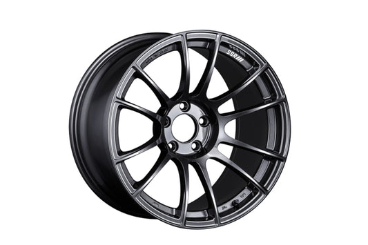 SSR GTX04 17x8.5 5x100 45mm Offset Dark Gunmetal Wheel