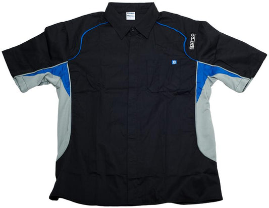 Sparco T-Shirt Circuit Tri Gray Medium