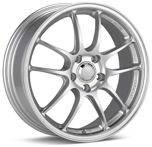 Enkei PF01 18x9 5x114.3 45mm Offset 75mm Bore Matte Black Wheel