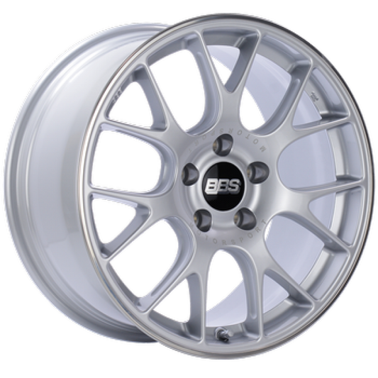 BBS CH-R 19x10 5x130 ET38 CB71.6  Brilliant Silver  - 82mm PFS/Clip Req.