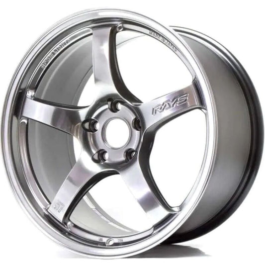 Gram Lights 57CR 17X9 +38-5x114.3 Grace Silver Wheel