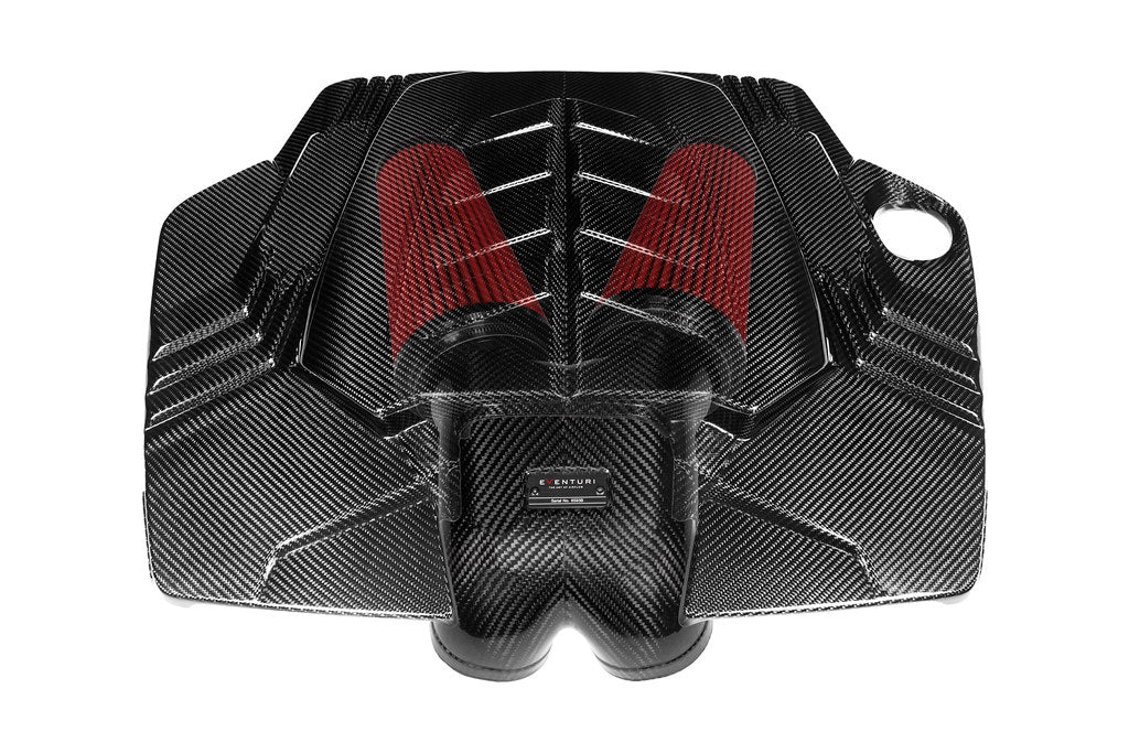 Eventuri 4.0TFSI Twin Turbo V8 Black Carbon Intake System - Rubber Inlet