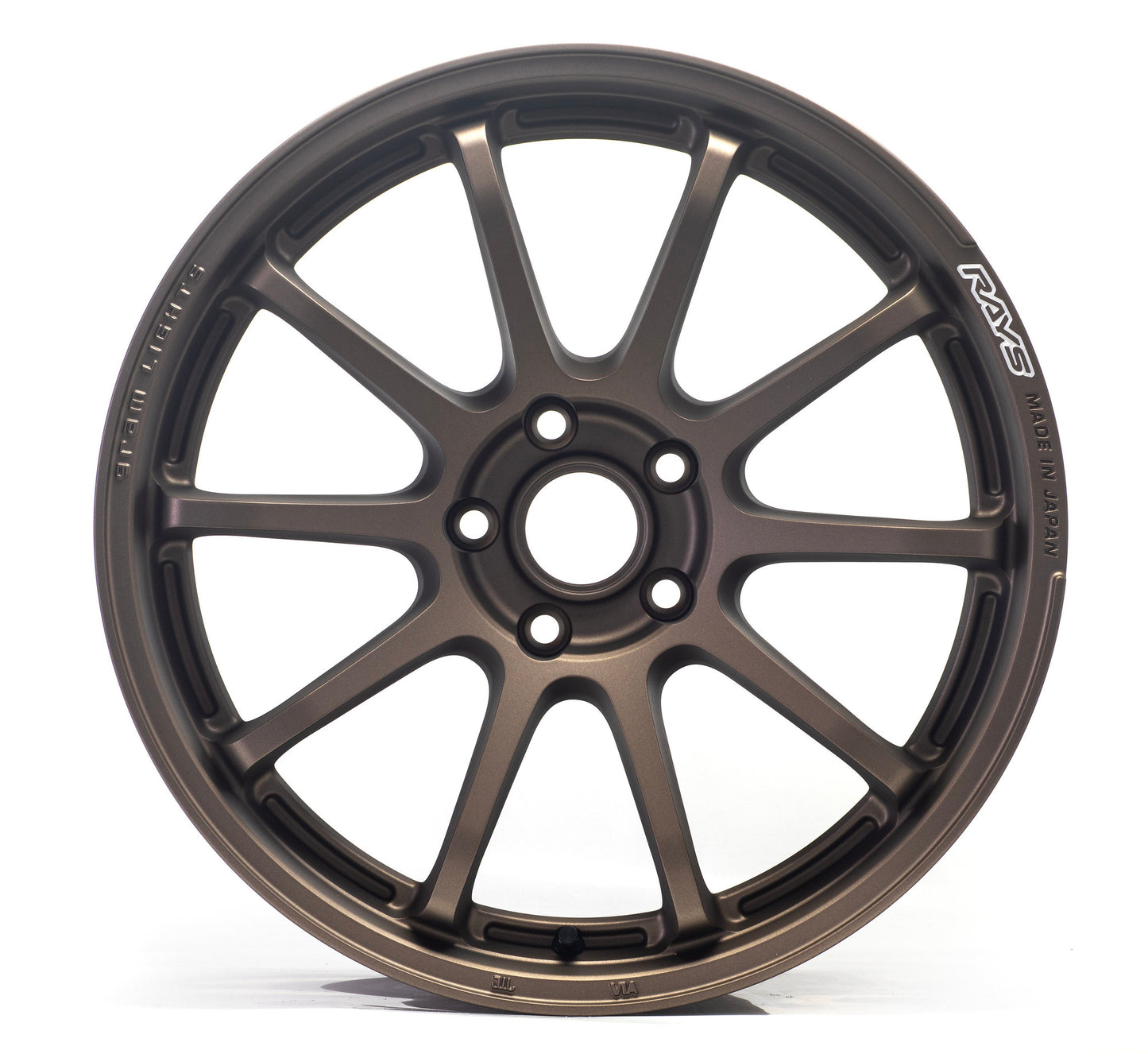 Gram Lights 57NR 18X9.5 +45 5-120 Dark Bronze Wheel