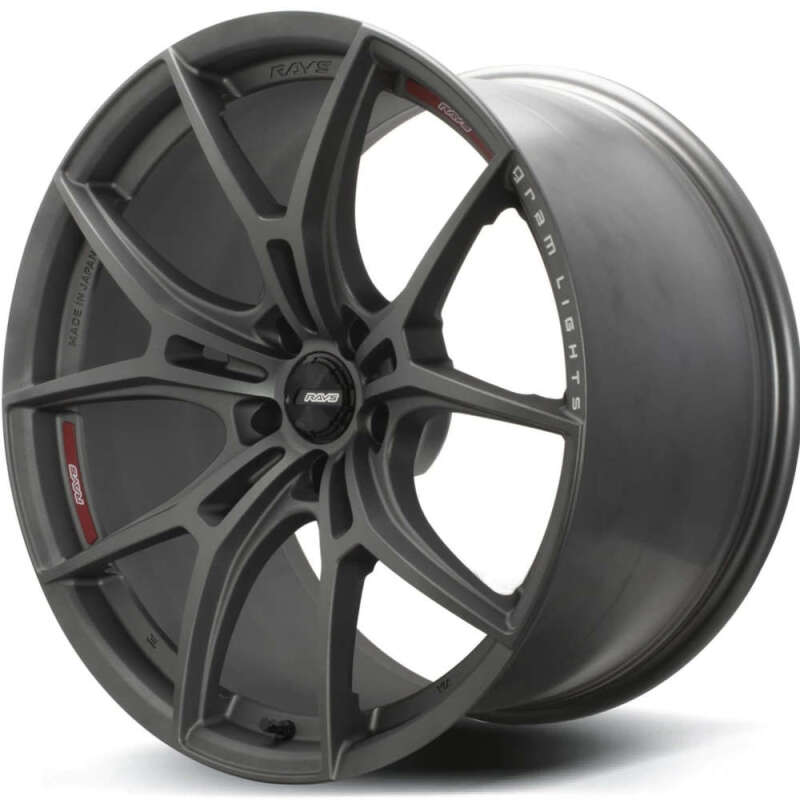 Gram Lights 57FXZ Overseas 19x9.5 +20 5x114.3 Matte Graphite w/Machining Wheel