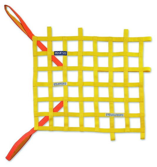 Sparco Window Net Fia Yellow