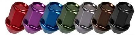 Project Kics 12X1.25 Purple Leggdura Racing Lug Nuts - 16 PCS